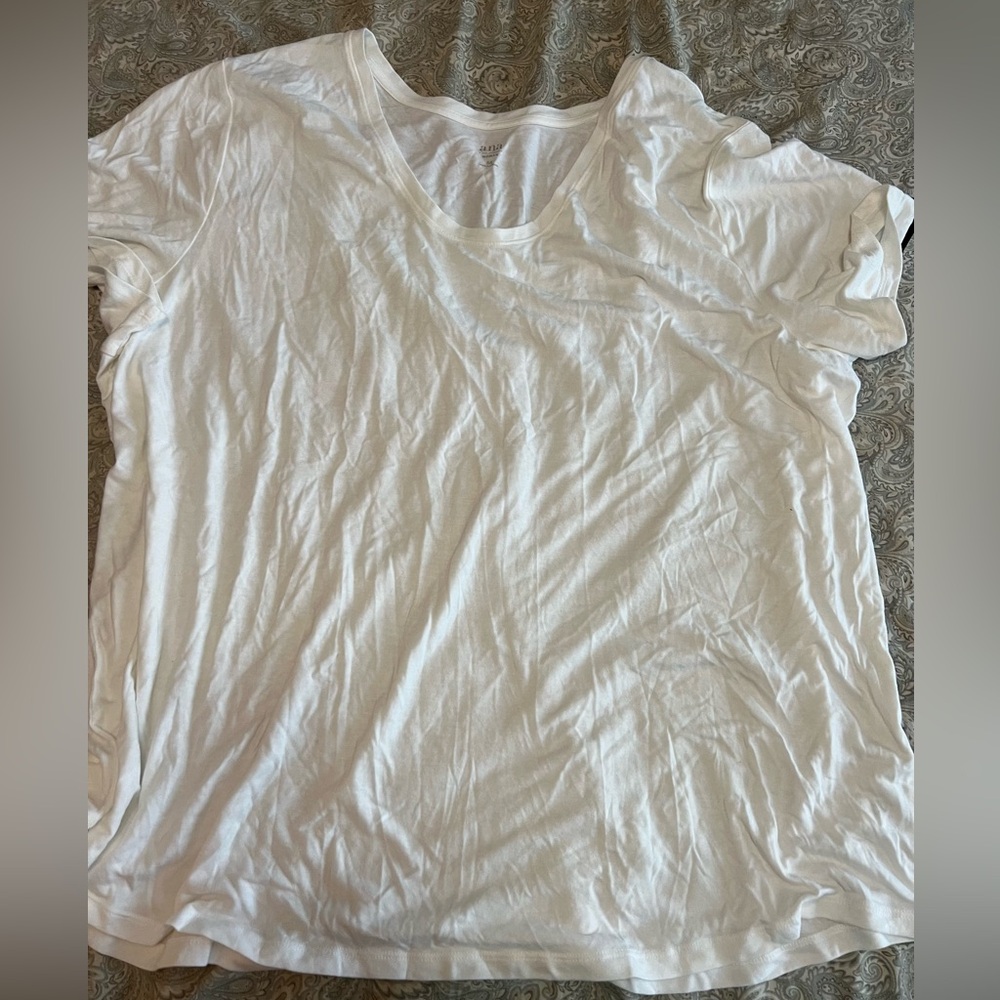White soft shirt